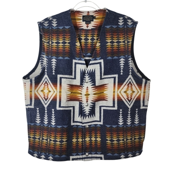 PENDLETON HARDING WOOL VEST - Picture 1 of 9